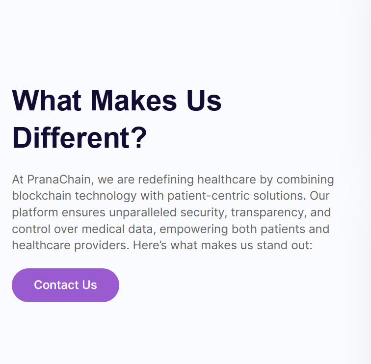 Health data ownership empowered by Pranachain blockchain platform